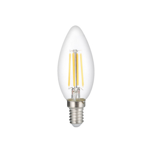 Лампа светодиодная PLED OMNI (филамент) C35 6w E14 3000K CL 230/50 | .5020450 | Jazzway