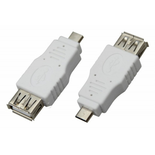 Переходник гнездо USB-A (Female)-штекер microUSB (Male) | 18-1173 | REXANT