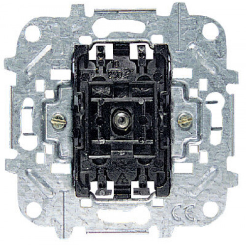 Механизм 1-клавишного выключателя, 1-полюсного, с лампой контрольной подсветки, 10А/250В | 8101.5 | 2CLA810150A1001 | ABB