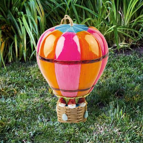 Садовый светильник Воздушный шар ERASF22-14 на солнечной батарее, полистоун, 20 см | Б0053363 | ЭРА