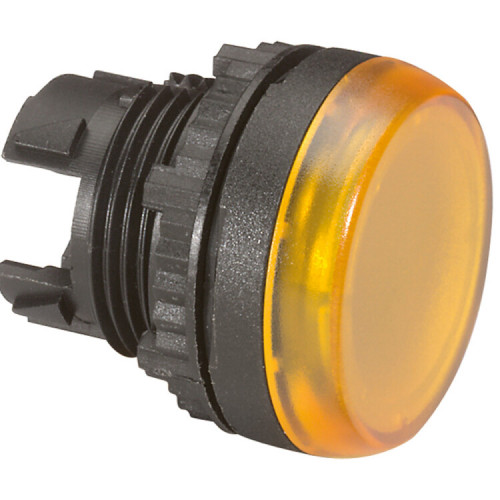 Головка индикатора - Osmoz - для комплектации - с подсветкой - IP 66 - желтый | 024164 | Legrand