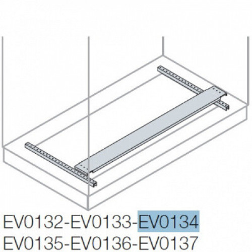 К-кт монтажа фланцев к раме Ш=600,Г=1000 | EV0134 | ABB