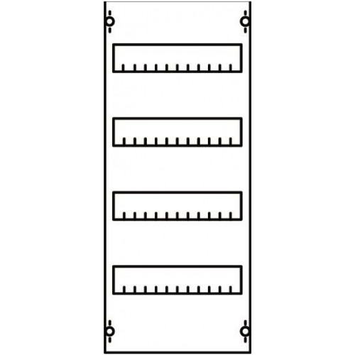 Панель для модульн. уст-в 1ряд/4рейки | 1V0A | ABB