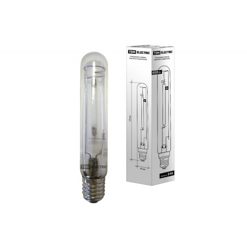 Лампа натриевая газоразрядная ДНаТ 400Вт Е40 2100К | SQ0325-0005 | TDM