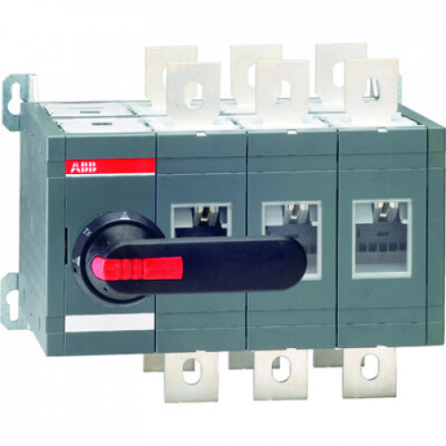 Рубильник реверсивный OT400E03CLP (с ручкой) переключение без разрыва тока | 1SCA108641R1001 | ABB