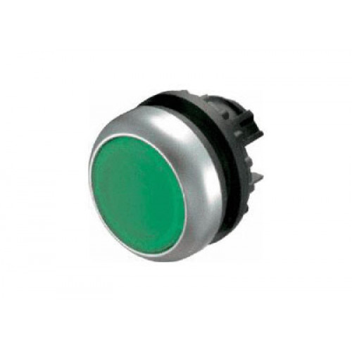 Кнопка плоская M22S-D-G без фиксации. зеленый. P67. IP69K | 216597 | EATON