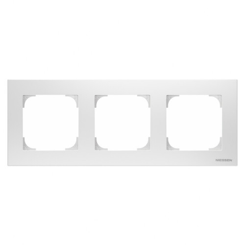 Рамка 3-постовая, базовая, серия SKY, цвет альпийский белый|2CLA857310A1101| ABB