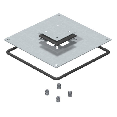 Крышка монтажного основания UZD250-3 для Telitank 282x282x4 мм (сталь) (DUF 250-3DAT) | 7400613 | OBO Bettermann