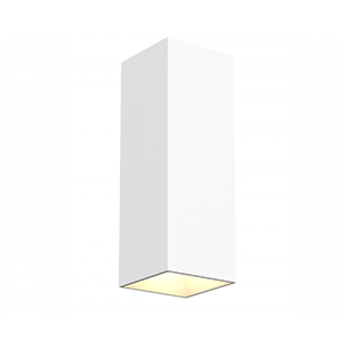 Cветильник светодиодный WL-Cube настенный10W 3000K 80х80х230 мм угол 60° IP54 RAL9010 белый муар | V1-R5-Y0513-21000-5401030 | VARTON