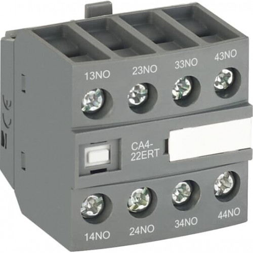 Блок контактный дополнительный CA4-22ERT для контакторов AF..RT и NF..RT|1SBN010142R1022| ABB