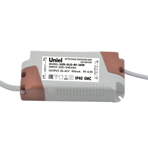 Блок питания для светодиодных рамок UED-ULO-RF-38W ULO-RF6060-38W REFRAME | UL-00004634 | Uniel