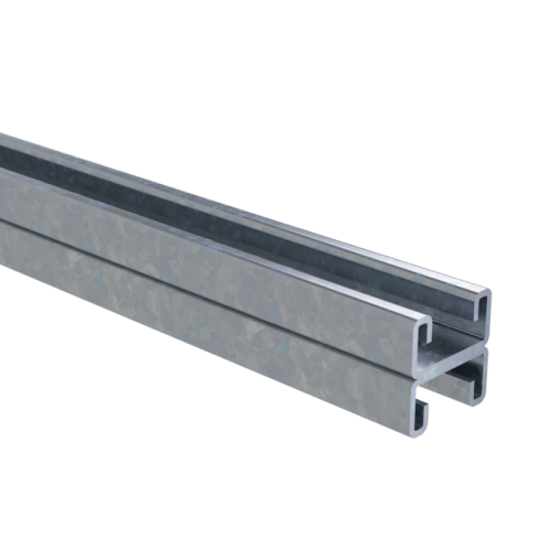 Двойной С-образный профиль 41х21, L2200, толщ.2,5 мм, нержавеющая сталь AISI 304 | IBPD2122C | DKC