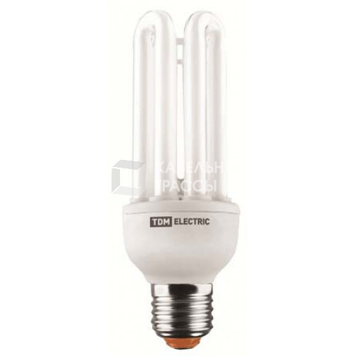Лампа энергосберегающая КЛЛ 20Вт Е27 827 U образная 4U | SQ0323-0046 | TDM