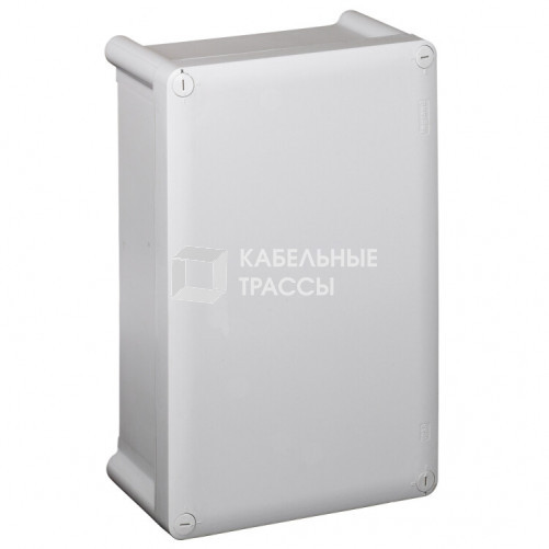 Коробка промышленная пластиковая - IP55 - IK07 - RAL 7035 - 270x170x86 мм - сплошная крышка | 035970 | Legrand