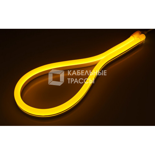 Образец Гибкий неон ARL-CF2835-Classic-220V Yellow (26x15mm)-1m (arlight, -) | 025668 | Arlight