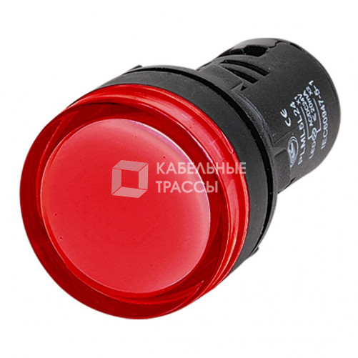Сигнальный индикатор со встроенным диодом 24В красный | ALIL1L24 | DKC