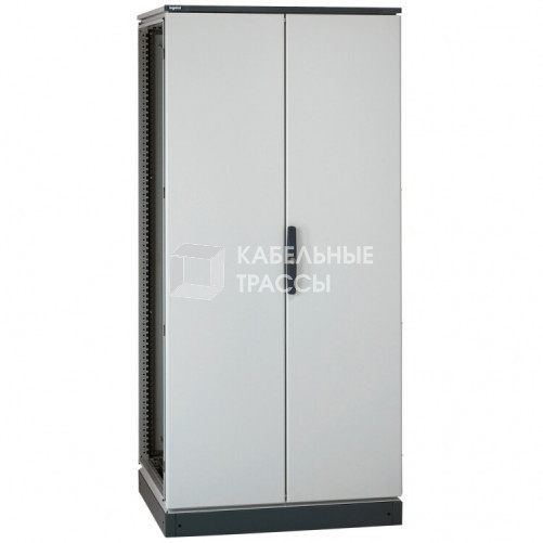Шкаф Altis сборный металлический - IP 55 - IK 10 - RAL 7035 - 1800x1000x400 мм - 2 двери | 047206 | Legrand