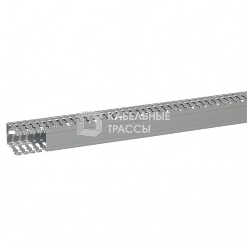 Кабель-канал (крышка + основание) Transcab - 40x60 мм - серый RAL 7030 | 636107 | Legrand