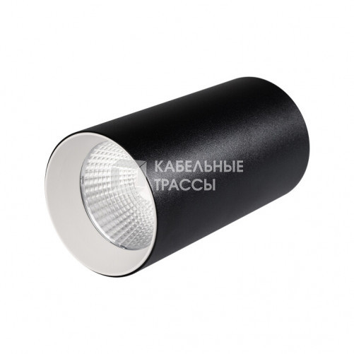 Светильник SP-POLO-SURFACE-R85-15W White5000 (BK-WH, 40 deg) | 027519 | Arlight