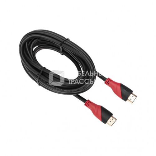 Шнур HDMI - HDMI с фильтрами, длина 5 метров (GOLD) (PVC пакет) | 17-6206 | REXANT