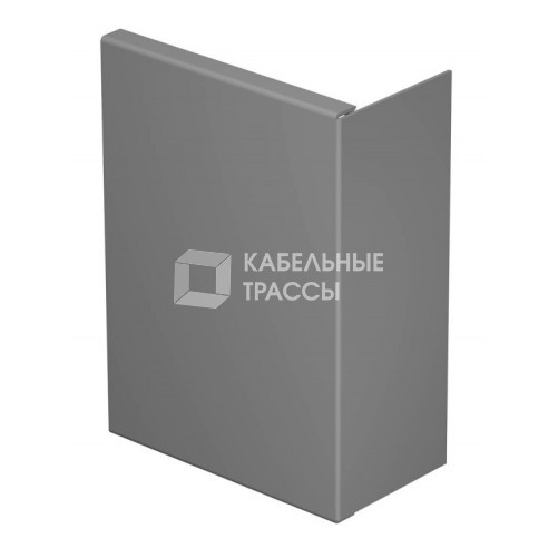 Торцевая заглушка кабельного канала WDK 80x210 мм (ПВХ,серый) (WDK HE80210GR) | 6024874 | OBO Bettermann