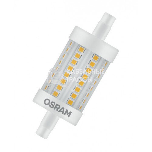Лампа светодиодная PARATHOM LINE 78 CL 75 non-dim 8W/827 R7S | 4058075812178 | Osram