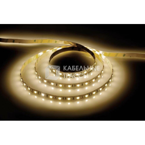 Лента светодиодная LS606/ 60SMD(5050)/м 14.4Вт/м 12V 5000*10*2.32мм 3000К | 27646 | FERON