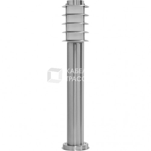 Светильник садово-парковый DH027-650, Техно столб, 18W E27 230V, серебро | 11816 | Feron