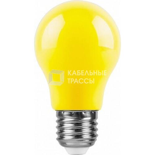 Лампа светодиодная для белт лайта LB-375 (3W) 230V E27 желтый A50 | 25921 | FERON