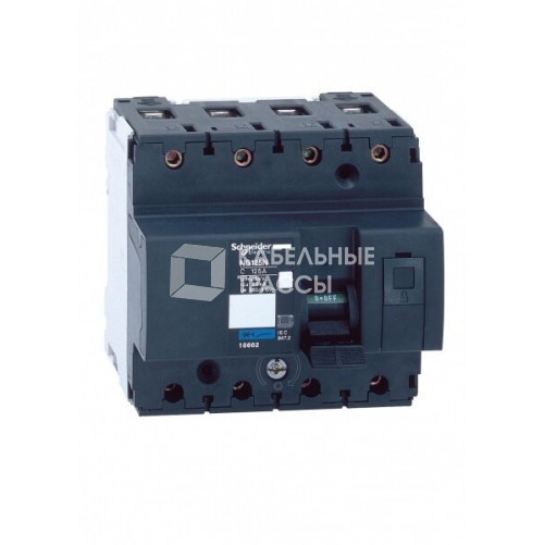 Выключатель автоматический четырехполюсный NG125N 80А C 25кА | 18658 | Schneider Electric