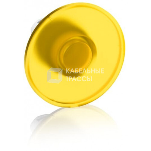 Кнопка MPM2-11Y ГРИБОК желтая (только корпус) без фиксации с подсветкой 60мм|1SFA611125R1103| ABB