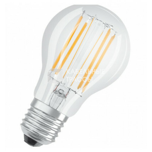 Лампа светодиодная LEDPCLA100D 12W/827 230V FILE2710X1 | 4058075438996 | OSRAM