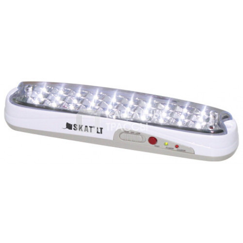 Светильник аварийного освещения SKAT LT-2330 LED Li-Ion 30 светодиодов, резерв 4/8ч, алюмин корпус | 2450 | Бастион
