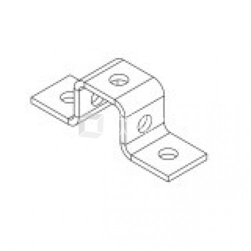Прямоугольная скоба для СТРАТ профиля 41х41 (горячий цинк) | СКПгц4141 | Ostec