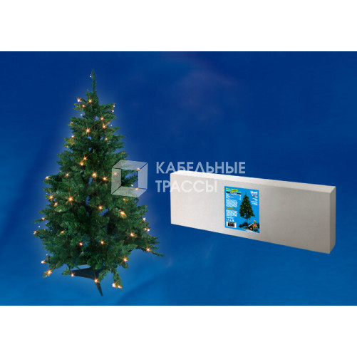 Дерево светодиодное «Ёлочка» ULD-T0612-100/SBA WARM WHITE IP20 XMAS TREE 120 см. 100 диодов. теплый белый свет. шнур черный | UL-00002333 | Uniel