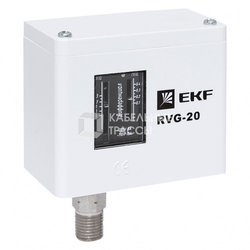 Реле избыточного давления EKF RVG-20-1,6 (1,6 МПа) | RVG-20-1,6 | EKF