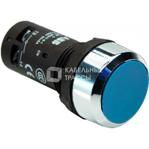 Кнопка CP2-30L-10 синяя с фиксацией 1HO | 1SFA619101R3014 | ABB