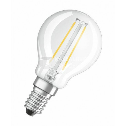 Лампа светодиодная LED Retrofit CLASSIC P 25 2,5 W/2700K E14 | 4058075436602 | OSRAM