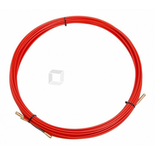 Протяжка кабельная (мини УЗК в бухте), стеклопруток, d=3,5 мм 15 м красная | 47-1015 | REXANT