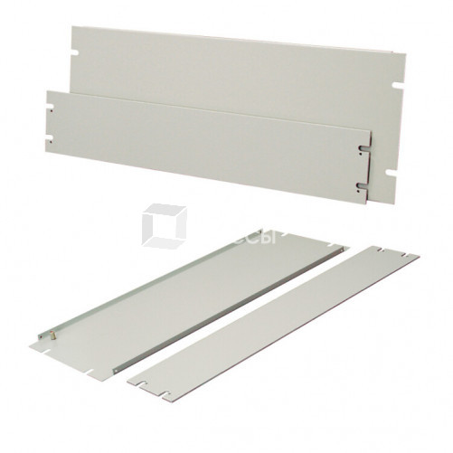 Фальш-панель WZ-SB00-32-02-011 на 2U, алюминиевая с порошковым покрытием, цвет серый (RAL 7035) (SZB-00-00-32/2) | 10951 | Zpas