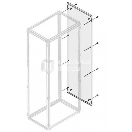 Панель боковая IP30/40 H=1800мм D=200мм|1STQ007607A0000 | ABB