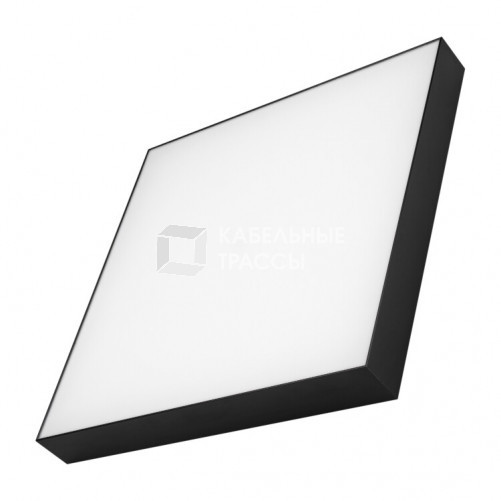 Светильник SP-QUADRO-S500x500-50W Warm3000 (BK, 120 deg, 230V) (Arlight, IP40 Металл, 3 года) | 034802 | Arlight