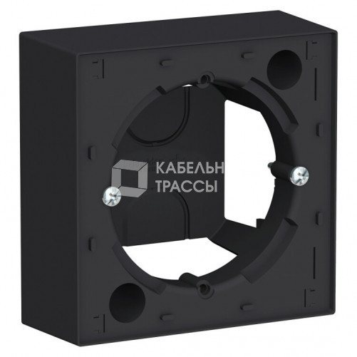 AtlasDesign Карбон Коробка для наружного монтажа | ATN001000 | Schneider Electric