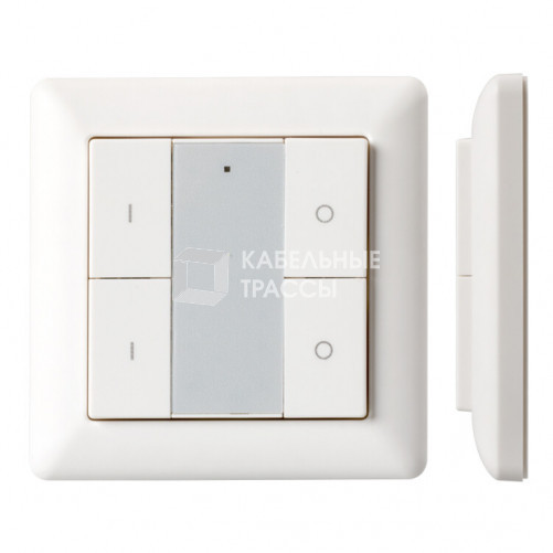 Панель Knob SR-KN9550K4-UP White (KNX, DIM) | 021369 | Arlight