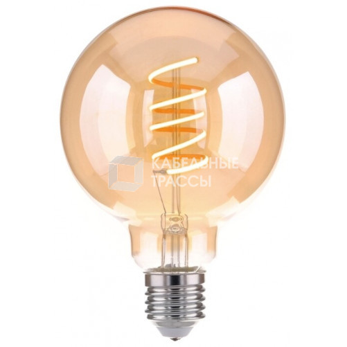 Лампа светодиодная Classic FD 8W 3300K E27 (G95 спираль тонированный) | a041013 | Elektrostandard