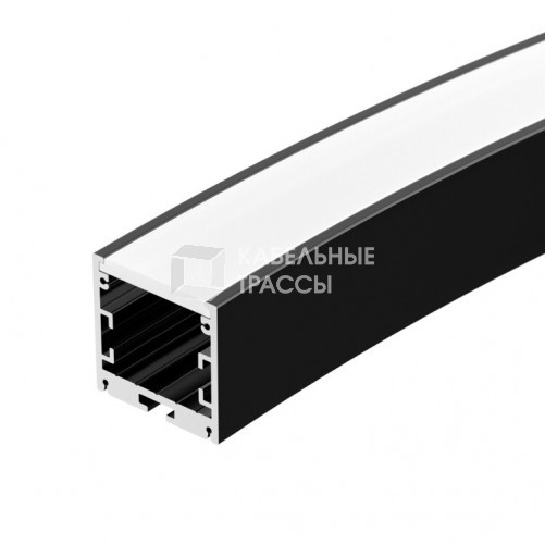 Профиль SL-ARC-3535-D1500-A90 BLACK (1180мм, дуга 1 из 4) | 025514 | Arlight