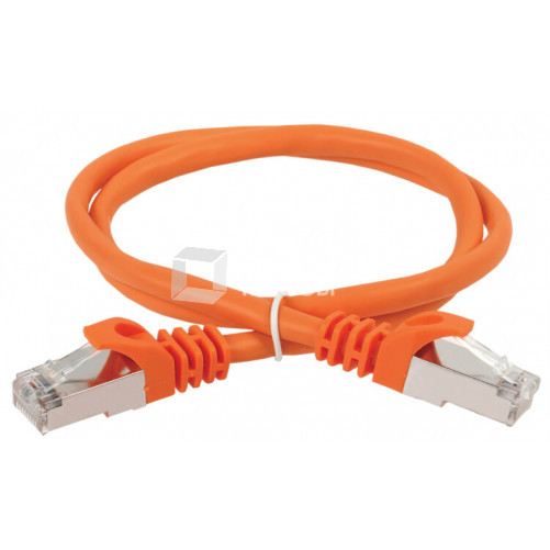Коммутационный шнур кат. 5Е FTP LSZH 2м оранжевый | PC07-C5EFL-2M | ITK