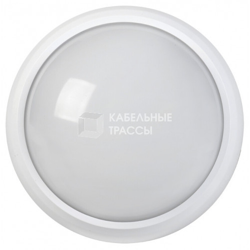 Светильник светодиодный пылевлагозащищенный для ЖКХ светодиодный ДПО 5010 8Вт 4000K IP65 круг белый | LDPO0-5010-08-4000-K01 | IEK