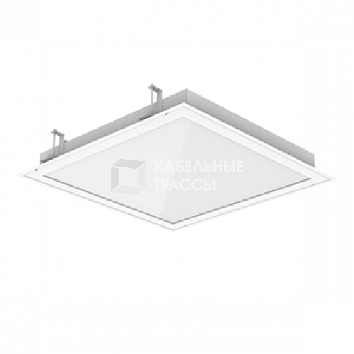 Светильник люминесцентный C070/K 4х14 для сэндвич-панелей встр 600х600х100мм IP65 опал.расс.авар.авт.пост.действ. | V1-C0-00516-11A00-6556LUM | VARTON