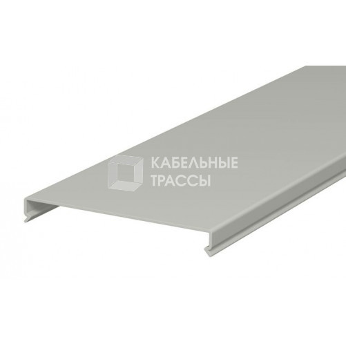 Крышка кабельного канала LKV 125 мм (ПВХ,серый) (LKV D 125) | 6178514 | OBO Bettermann